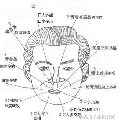 面相 口